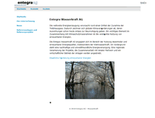Tablet Screenshot of entegra.ch