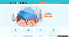 Desktop Screenshot of entegra.com.tr