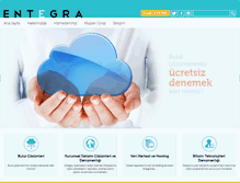 Tablet Screenshot of entegra.com.tr